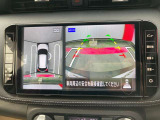 アラウンドビューモニターです。これで車庫入れもラクラク。