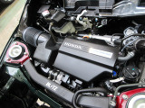 自慢のエンジンはパワードbyHONDAです。精度とバランスにこだわって、低回転からスムースなパワーを発揮します。