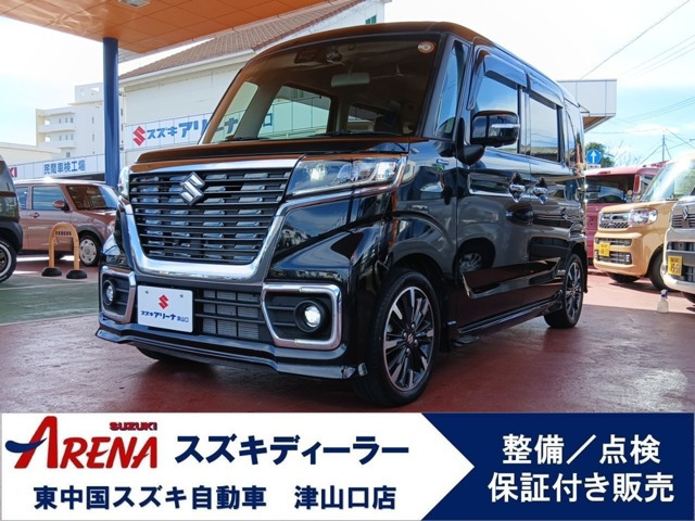 スペーシアカスタム ハイブリッド(HYBRID) XSターボ 衝突被害軽減ブレーキ非装着車 4WD 