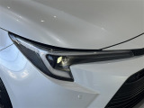 LEDヘッドライトです。デザイン性がよくとても明るいので、夜間の走行や悪天候でも安心です。しかも長寿命!