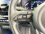 ステアリングスイッチ装備!運転しながら手元でオーディオの操作などができます。