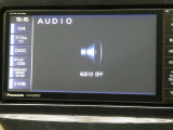 オーディオメニューです。Bluetoothオーディオも接続可能です。