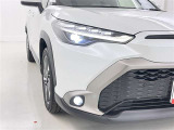 フォグランプ装着車です。暗い夜道の車両前方を明るく照らします