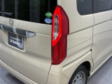 視認性がいいテールランプ。後続車にも存在をアピール。