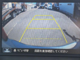 バックカメラ装備。駐車が苦手な方には欠かせません。