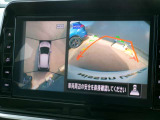 ナビ画面アラウンドビューモニター付、安心安全、全方向、上から見えます。運転が苦手な方安心です。