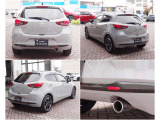リア側からもMAZDA2全体のデザインを確認できます。