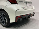 NISMO専用リアバンパー。