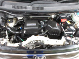 自慢のエンジンはパワードbyHONDAです。精度とバランスにこだわって、低回転からスムースなパワーを発揮します。