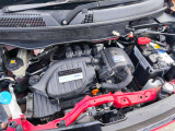 エンジンルームはクリーニング済みです。納車前にオイル交換もいたします。