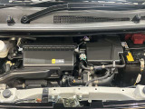 エンジンルームもクリーニング済みできれいですよ。日産の整備士がしっかりと丁寧に点検していますので安心してお乗りいただけます
