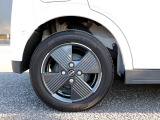 右リヤ155/65R14タイヤ&純正アルミホイール!