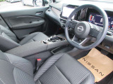 視界が良く運転性の良いフロントシート