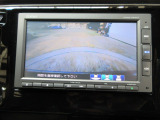 バックカメラの画像です。車庫入れの安心感がアップしますね。