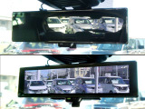 インテリジェント ルームミラーは、車両後方のカメラ映像をミラー面に映し出すので、車内の状況や、天候などに影響されず、いつでもクリアな後方視界が得られます。