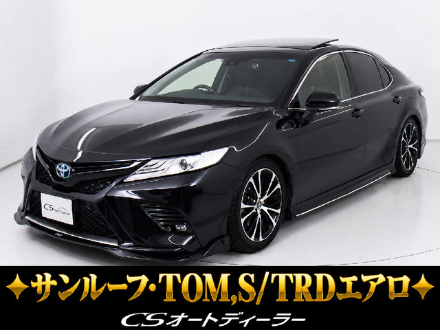 カムリ 70系 WSレザー ムーンルーフ TOM’Sエアロ BSM 黒革