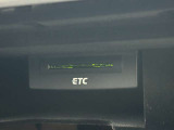 高速道路の必需品、ETCが装備されています。