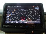 ホンダ純正ナビなのでダッシュボードにスッキリと収まっています。土地勘の無い所でも道に迷わず安心ですね!