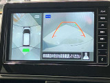 【アラウンドビューモニター】車を上から見下ろしているかのような映像で周囲の状況がひと目で確認、狭い駐車場に駐車するときも安心です♪♪障害物などがあると警告音がなりますので安心して駐車が出来ます★