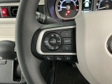 【オーディオリモコンスイッチ】ステアリング左に装備!運転中、視線をそらさずに選曲・ボリューム調整が可能に!