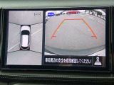 上からの視点で狭い駐車場への駐車などに役立つアラウンドビューモニターです♪