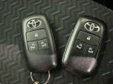 キーを取り出さずにドアを施錠&解錠。クルマの始動も可能です。