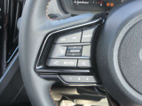 運転中にハンドルから手を離すことなくオーディオ関連の操作が可能です