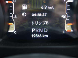 現在の走行距離です。