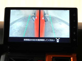 サイドビューで右左折時に運転席からは見えないところも映し出してくれるので安心♪※あくまでも補助的な装置なので目視確認もお忘れなく!
