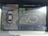 駐車時などで車両を空から見下ろしているような視点で周囲を表示。MOD(移動物 検知)機能付アラウンドビュ-モニタ-。お問い合わせは03-5672-1023へ