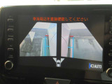 ☆両サイドビューです!左右両サイドに設置されたカメラからの映像を表示し、車両側方の安全確認や狭い小路での接触回避などの操作を補助するモードです。