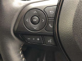【ステアリングスイッチ】左です。ハンドルから手を離さず、運転に集中したまま手元でオーディオ操作等ができます。