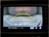 バックカメラ連動!ガイドラインも表示されるのでバック駐車が苦手な方でも安心です。