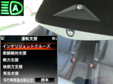 フロントカメラで車線や前方の人や車をモニターして、エマージェンシーブレーキや車線逸脱警報をを作動。ハイビームアシストも装備。