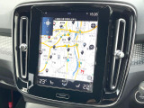 【9インチタッチスクリーン純正HDDナビ】「Apple Car Play」「Android Auto」対応のボルボ先進ナビゲーション「SENSUS」。