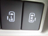 両側電動オートスライドドア付き!!運転席のスイッチでも開閉可能です♪重い荷物を持っている時や、雨の日に重宝します。小さいお子様がいても巻き込み防止機能や手動のみに切替も出来ますので安心です。