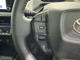 ステアリングスイッチ装備!運転しながら手元でオーディオの操作などができます。