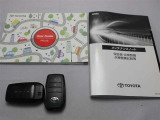 取説・メンテナンスノート・スマートキーの3点セットです。