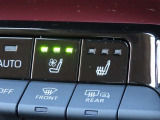 「シートヒーター」「シートクーラー」で座面と背もたれが夏は涼しく、冬は暖かく快適に運転できます☆