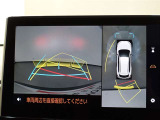 パノラミックビューモニター付きで、車両の周囲を確認することができるので安心できますね♪