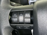 ステアリングスイッチ装備!運転しながら手元でオーディオの操作などができます。