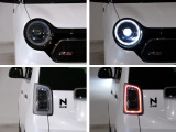 【LEDヘッドライト】LEDヘッドライトは省電力で、明るく遠くまで照らし、夜道や雨天時などの安心感を高めます。点灯忘れを防ぐオートライトも付いているので安心ですね♪