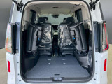3列目を収納するとさらに広々としたトランクスペースを確保できます!自転車などの大きな荷物も楽々つめちゃいますね!