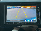 バックカメラ装着済!死角になりやすい後方もとても見やすいです☆車庫入れに自信がない方や縦列駐車が苦手な方にも、オススメ装備です!安心度もアップ!