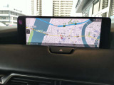 ●マツダコネクト 12.3インチ 12.3インチになったマツダコネクトは運転者に傾いていて見やすくなっています.