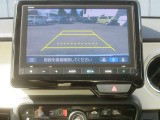 バックカメラ付き☆駐車の際に死角が確認でき安心です☆3つのモード切替で、見え方も変更できます☆