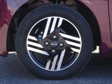【タイヤ】 【純正14インチアルミホイール】《155/65R14》専用のアルミなのでお車のイメージぴったりですね!