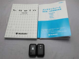 取説・メンテナンスノート・スマートキーの3点セットです。