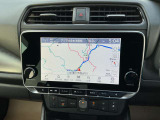 リーフ専用メモリーナビ、充電スポット更新など電気自動車用にさまざまな機能を備えています。もちろんフルセグ地デジTVにも対応しています。