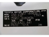 車両型式、フレームナンバーなどを表記したプレートです。最後までご覧いただきましてありがとうございました!ご不明な点などございましたら、お気軽にお問い合わせください。